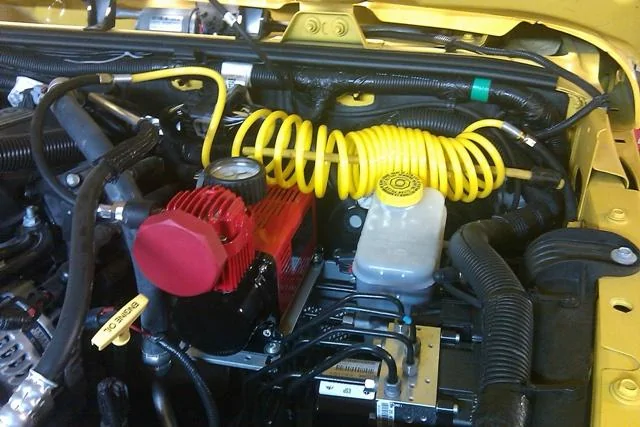 Jeep Wrangler JL JK Air compressor mount $40 shipped. IMAG0031small
