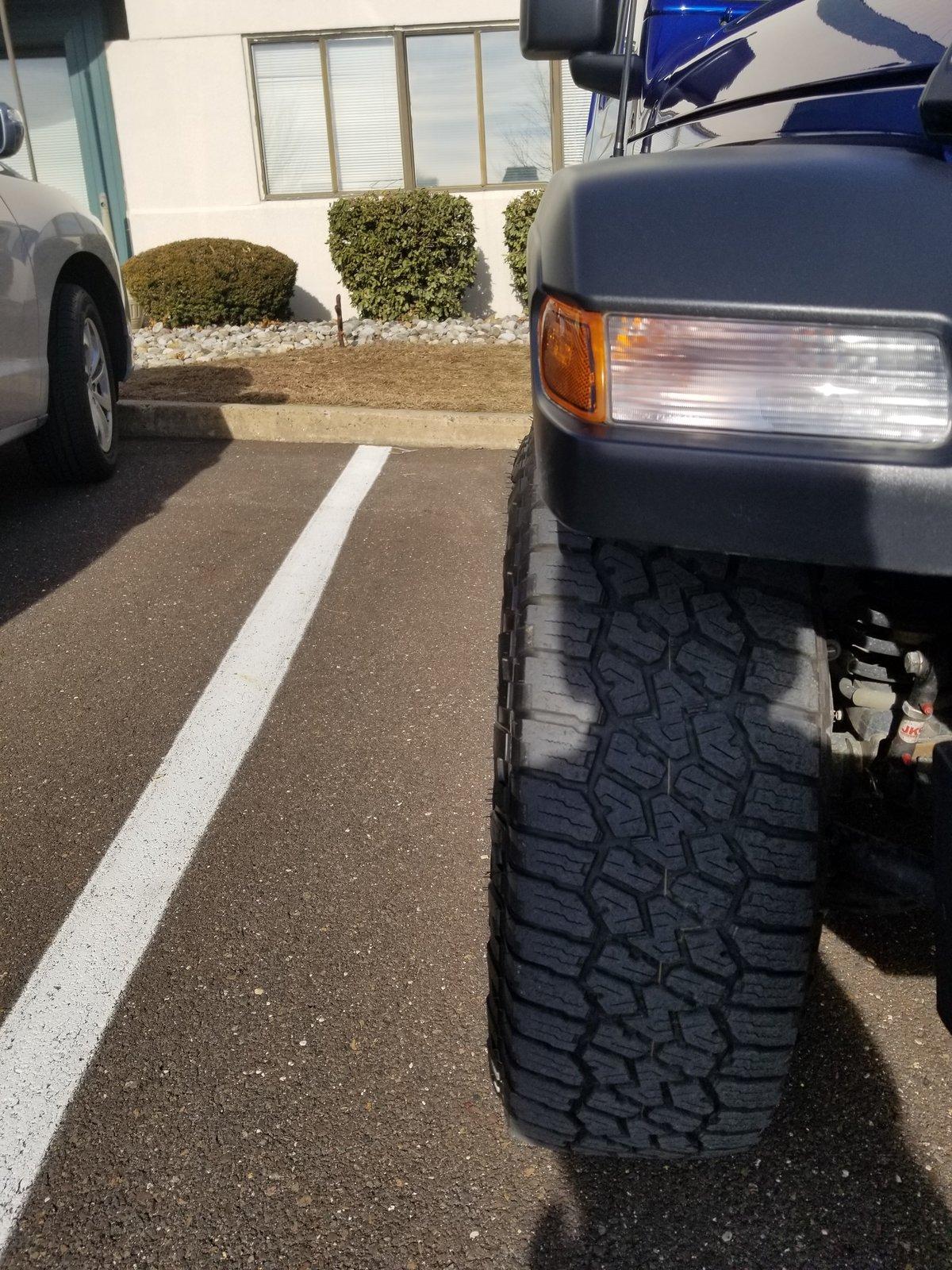 Jeep Wrangler JL Front axle off center 20200123_102741