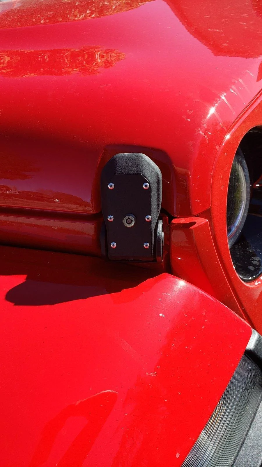 Jeep Wrangler JL New add on for the Rig Hood Latch Left