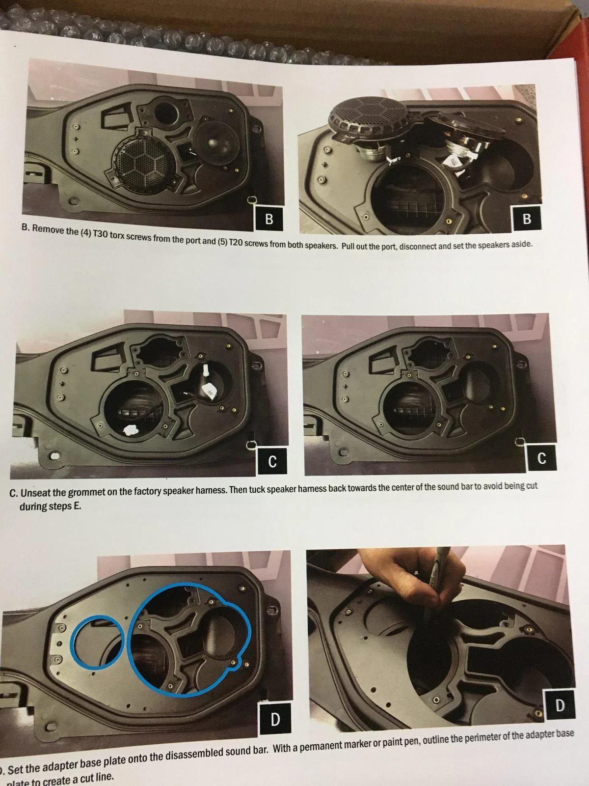 Jeep Wrangler JL Speaker replacement upgrade IMG_3498