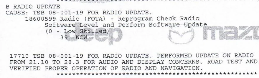 Jeep Wrangler JL Weird uConnect/Radio issues/fix InvoiceNotes