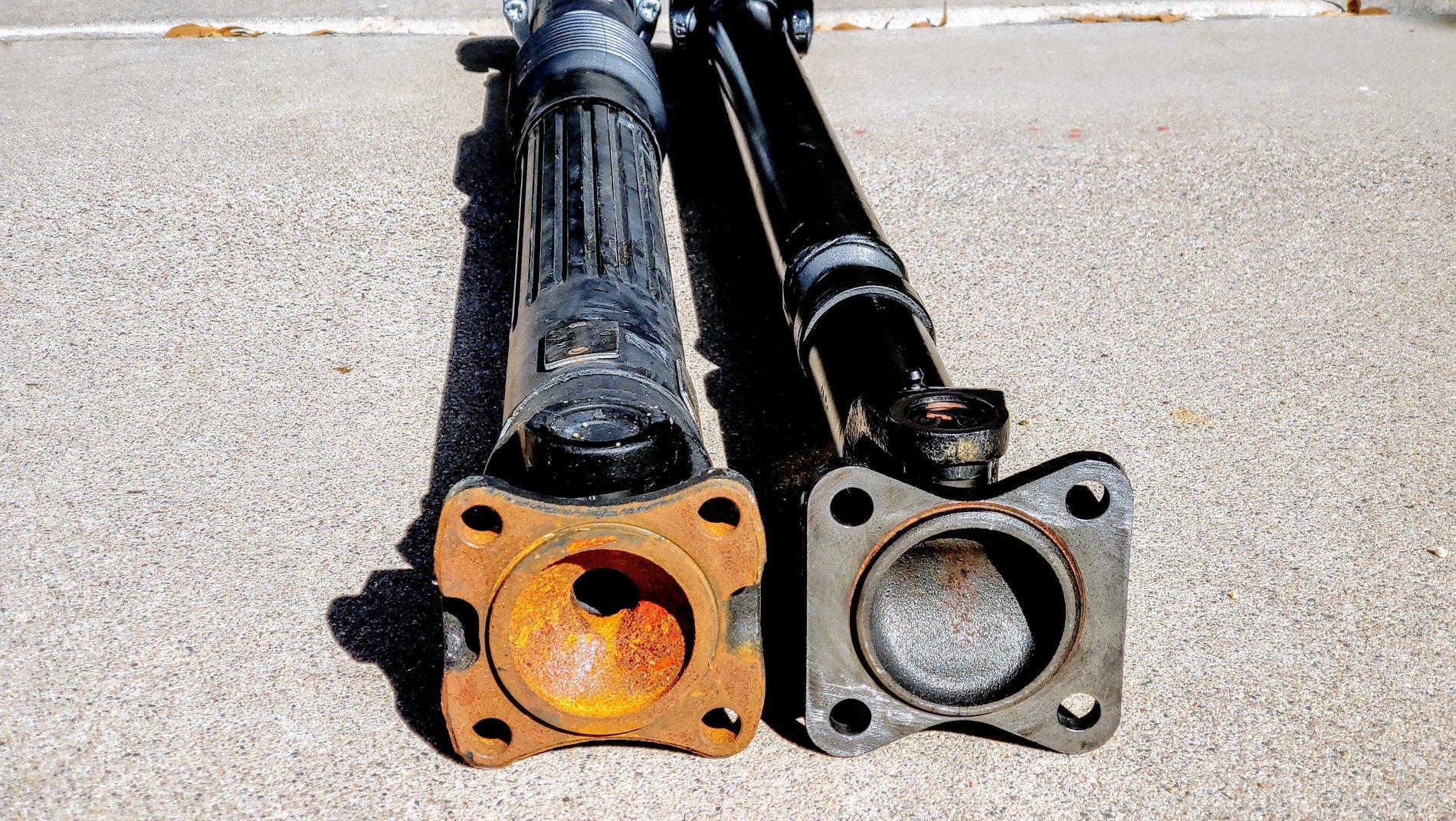 Jeep Wrangler JL Adams 1310 Front Driveshaft 0127201118a~2