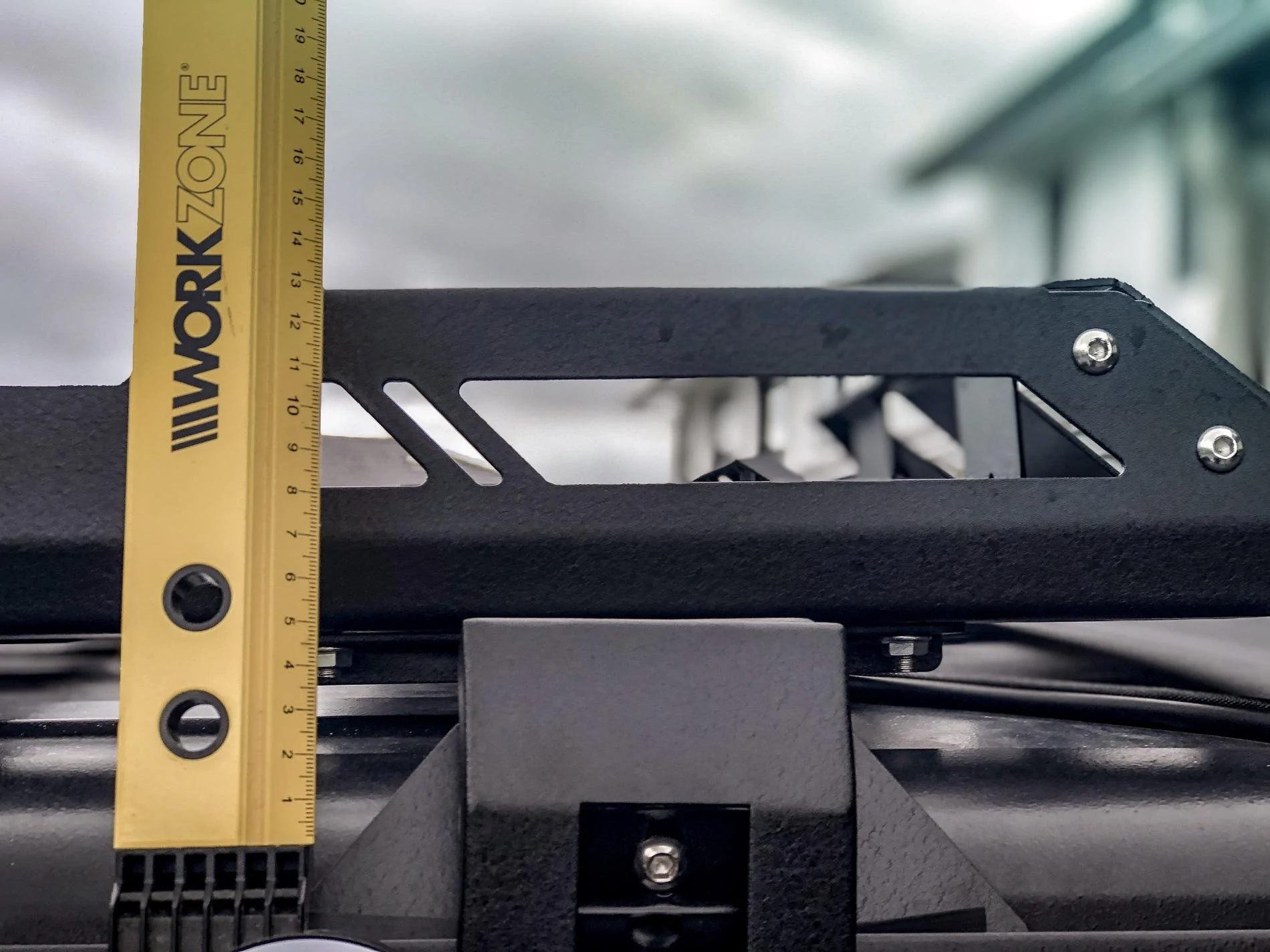 Rjl Rood Racks S.A.D. Roof Rack with ladder (pics) and questions about fitting | Jeep ...