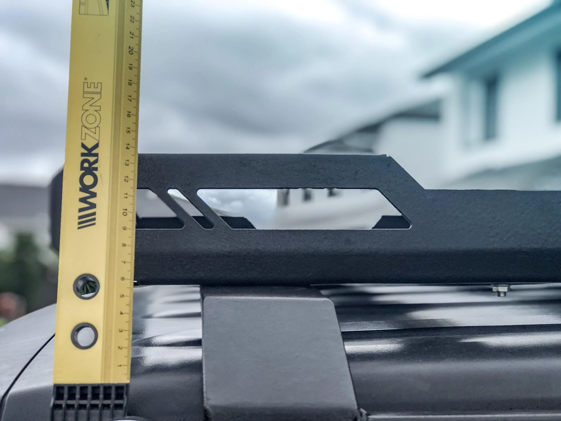 Rjl Rood Racks S.A.D. Roof Rack with ladder (pics) and questions about fitting | Jeep ...
