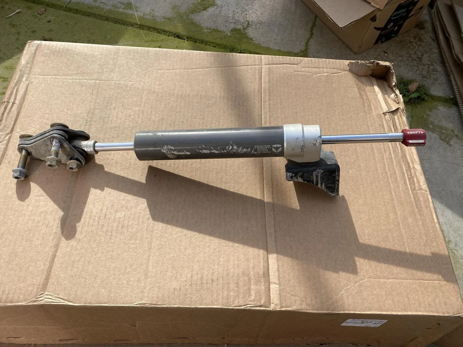 Jeep Wrangler JL Teraflex EF 2.2 Adjustable Steering Stabilizer [Norcal] VbQx8s0