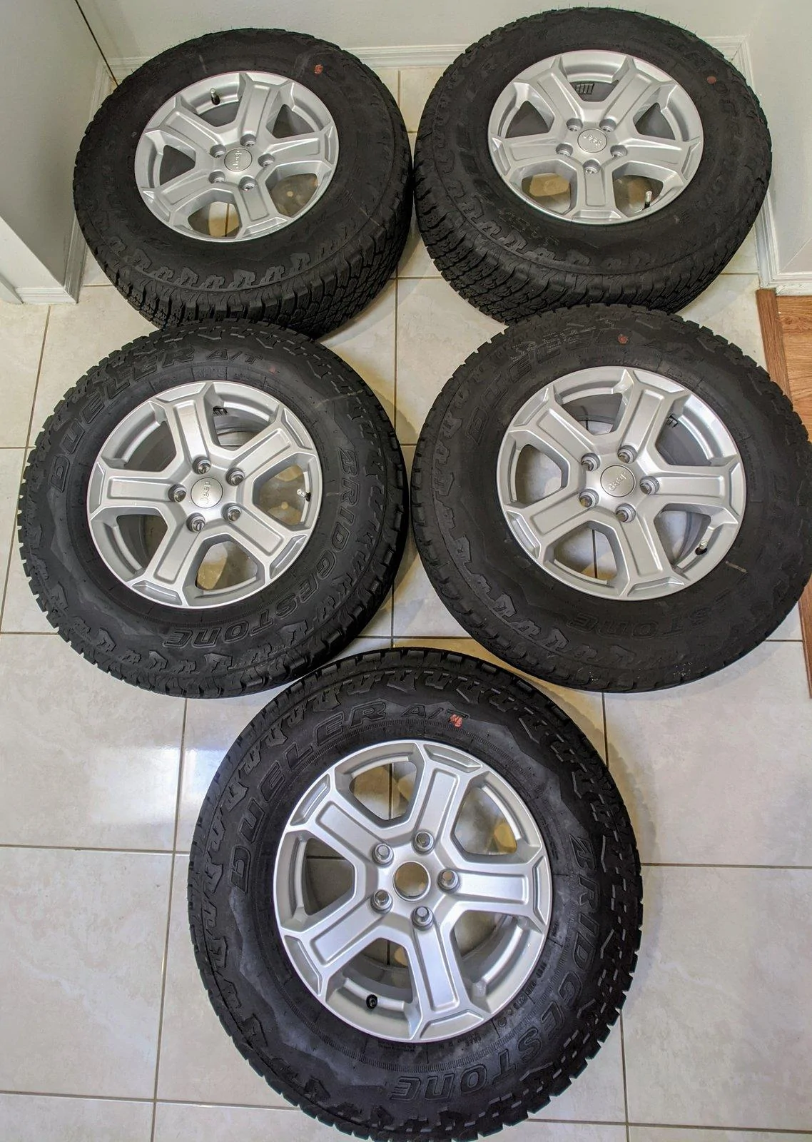 Jcl Rims Florida - FOR SALE: Mint Condition 5 JLUS OEM Factory Alloy Wheels TPMS ...