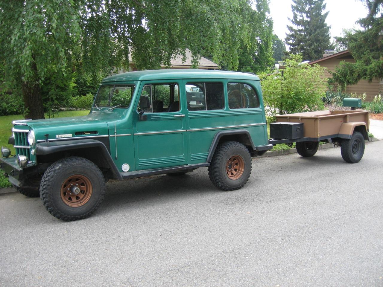 Jeep Wrangler JL Vintage Jeep Pics - Post'em Here! wilbur and trailer