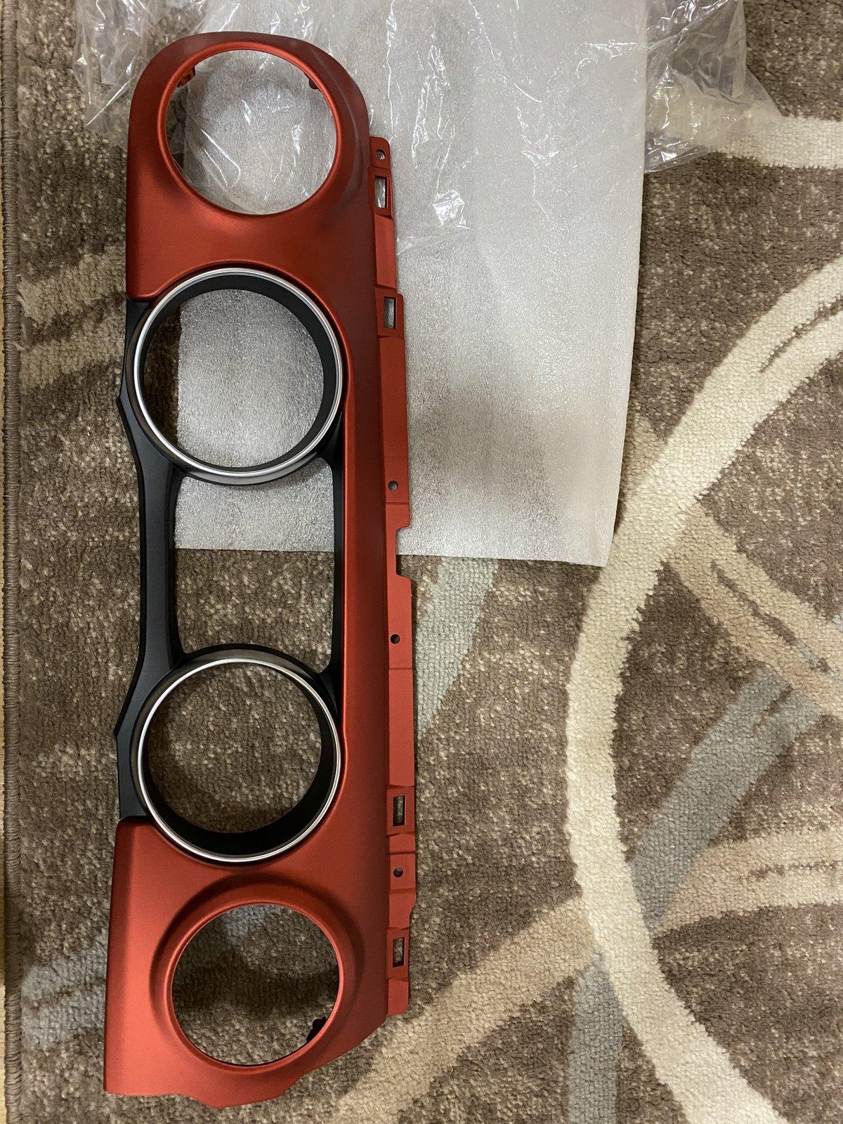 Jeep Wrangler JL JL RED Dash Panel Driver Side ONLY - Brand New image1 (5)
