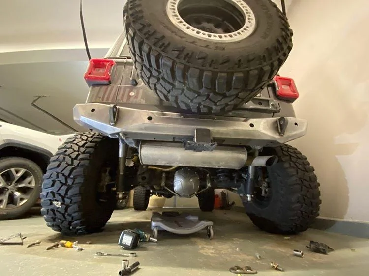 Jeep Wrangler JL CavFab Crawler Series Full Width Rear Bumper 5BAE393F-B8F6-49C7-B482-A689D911BC68