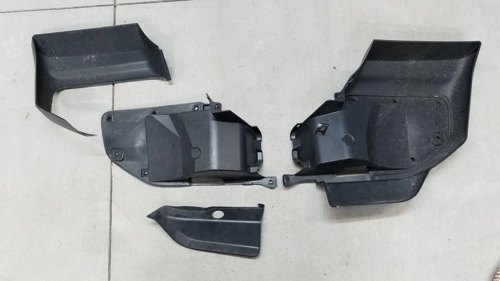 Jeep Wrangler JL Front Closure Panel Mod and Air Dam Removal 20200201_172205