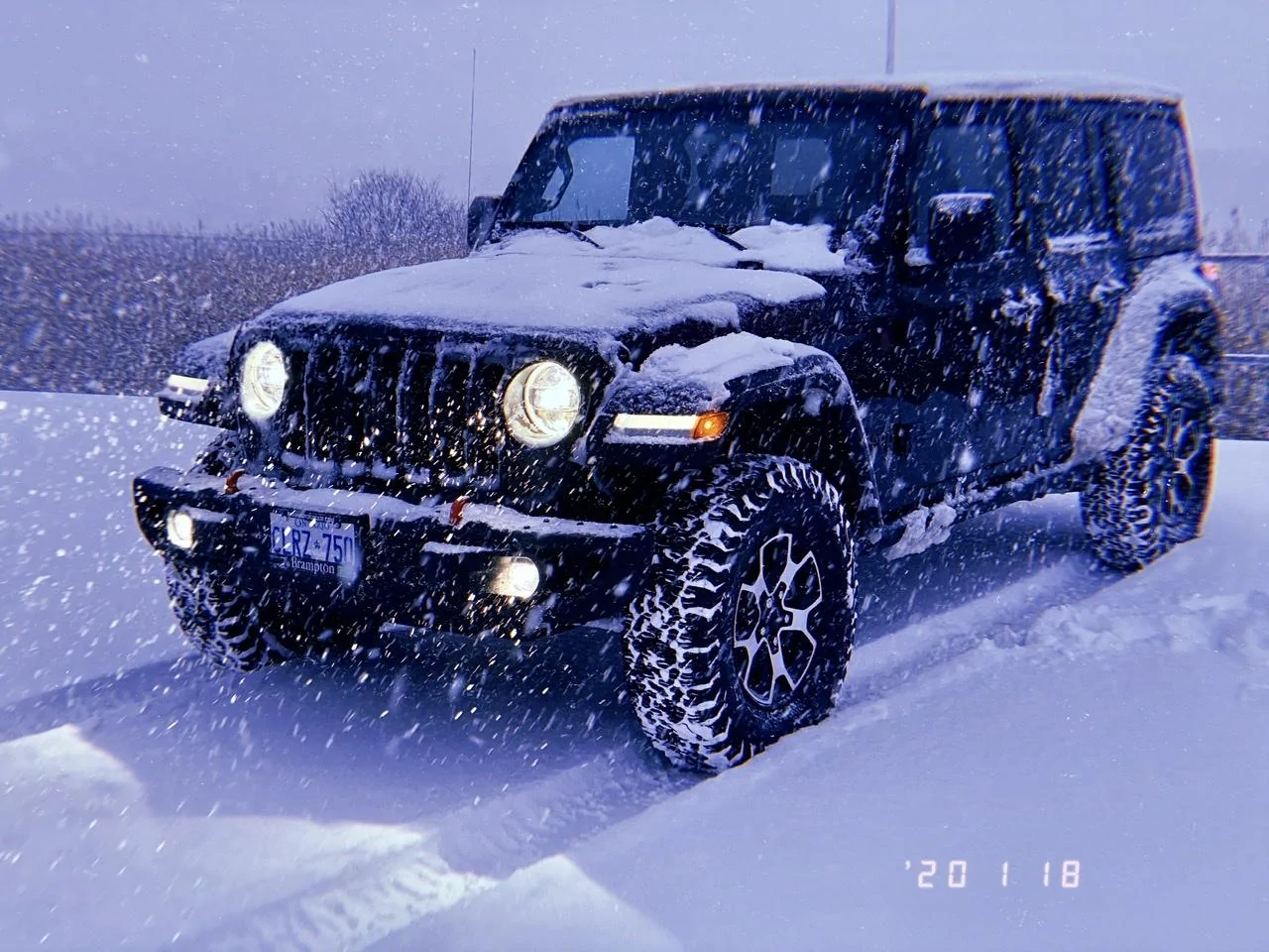 Jeep Wrangler JL Jeeps in Snow... post pics. A72300D2-7B08-4D80-8D72-E4CE112266CB