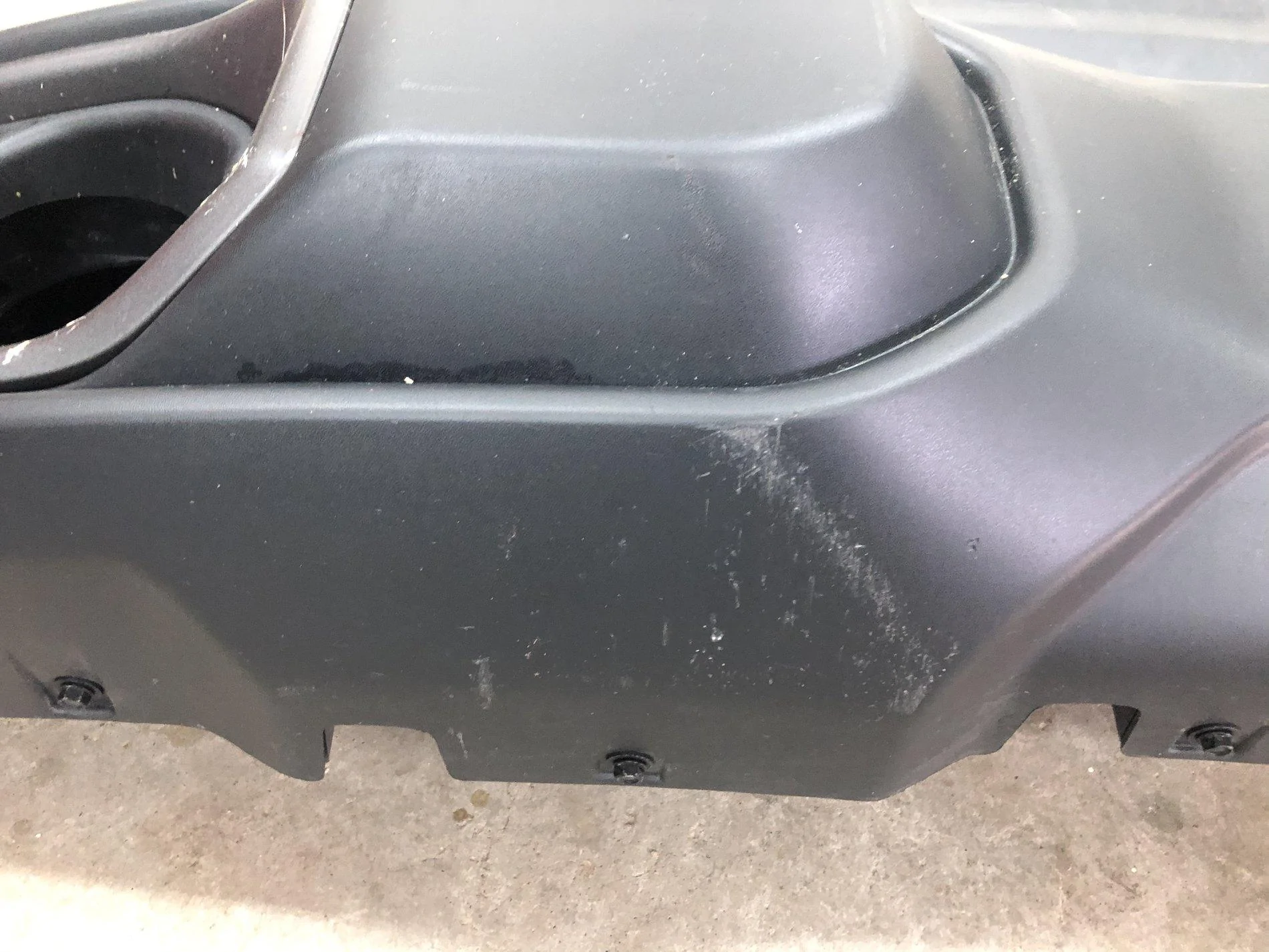 Jeep Wrangler JL 2018 JLU Plastic Rubicon front Bumper 595F4216-E6A3-4D59-A706-AF188C955AA4