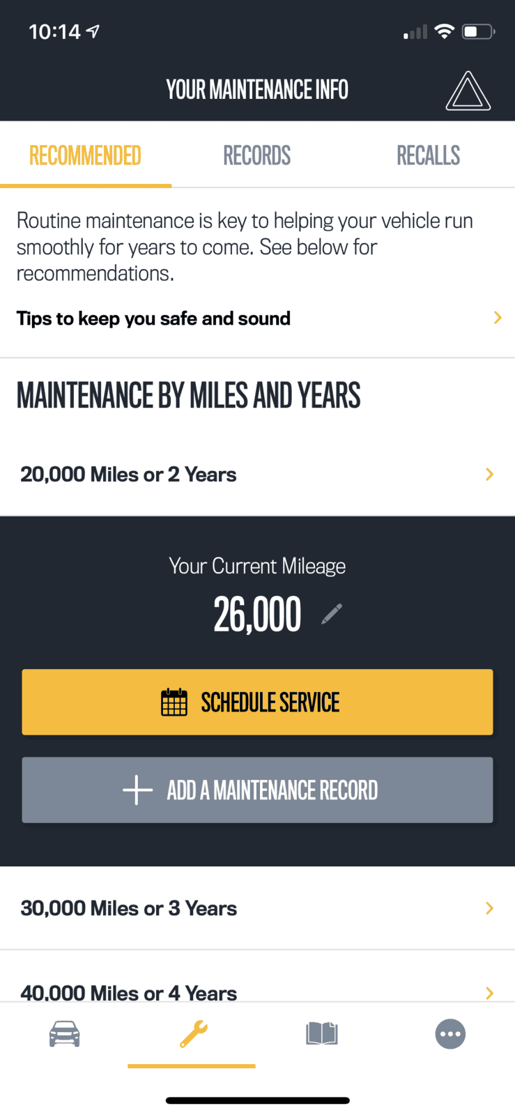 Jeep Wrangler JL Maintenance Documentation App recommendation 767F6144-6B90-4627-AF19-D6C3030BF3D1