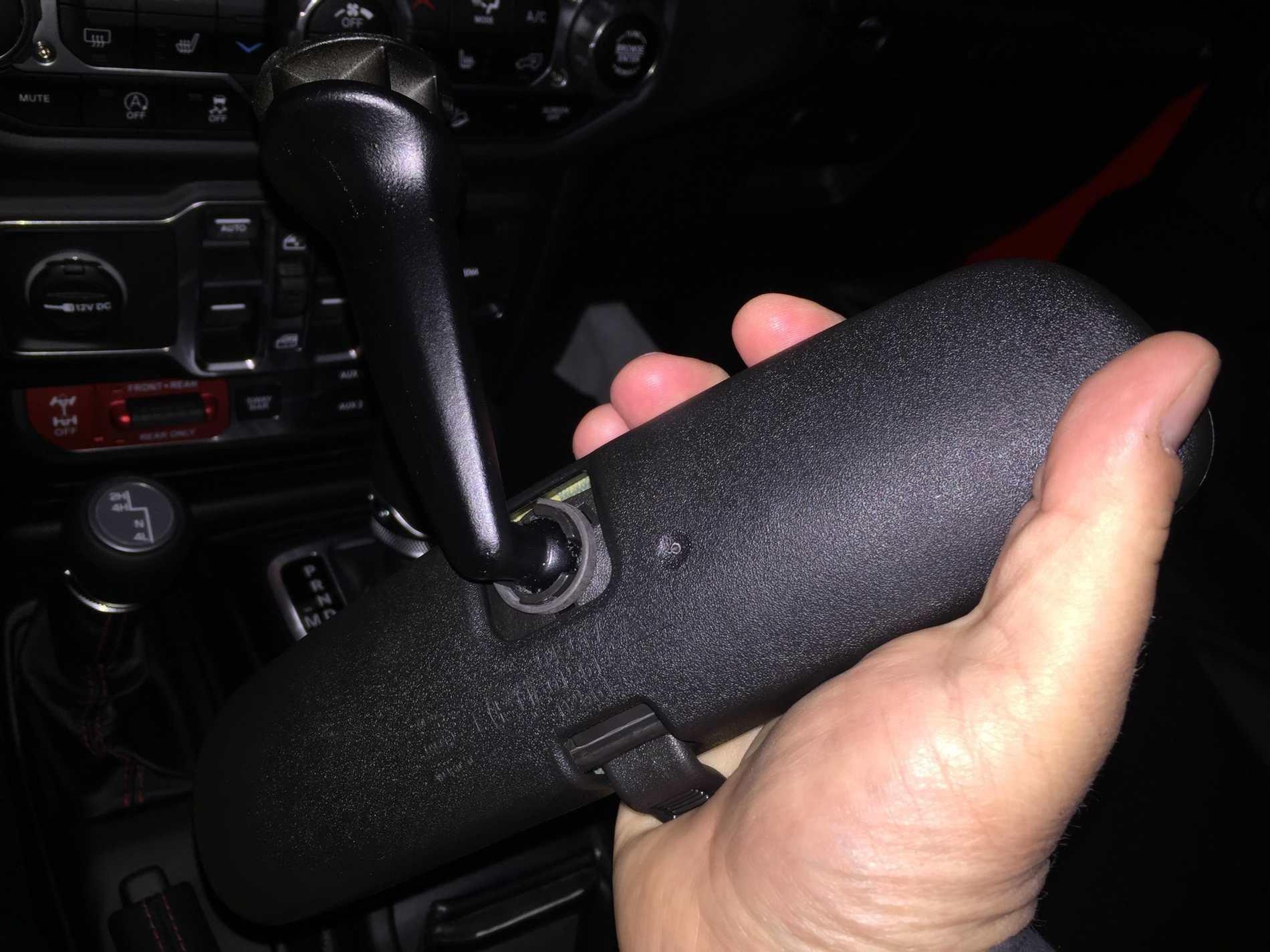Jeep Wrangler JL Rear View Mirror Raise Height Mod 03