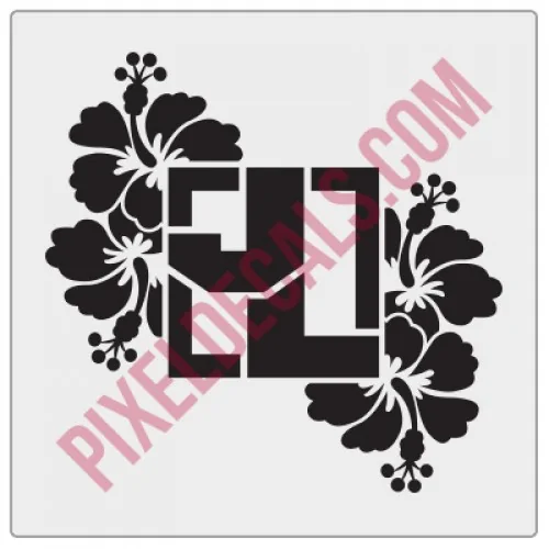 Jeep Wrangler JL New JL Decals added! 2let_jl_hibiscus-500x500