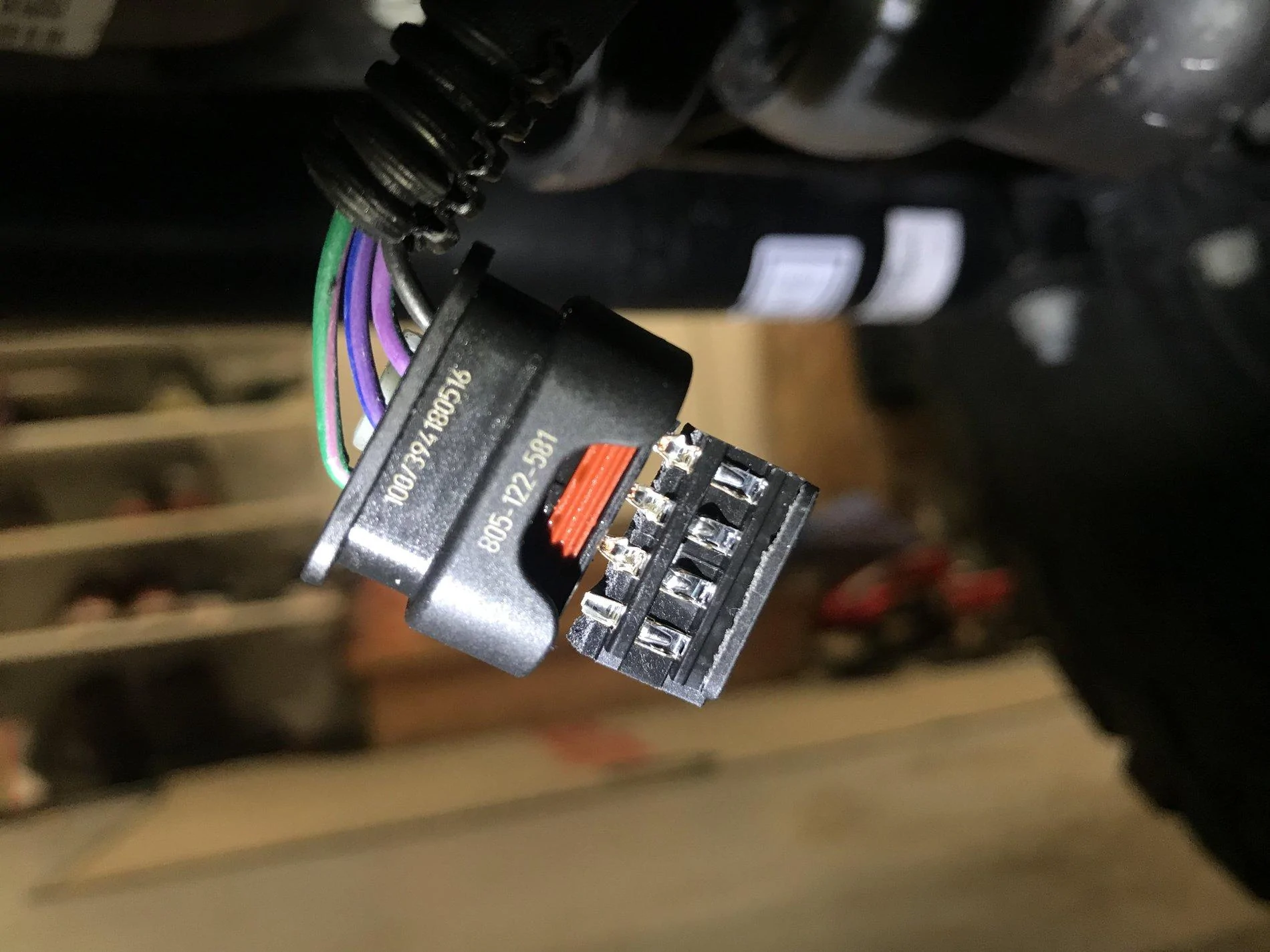 Jeep Wrangler JL Front Locker wiring connector issue 5843ACFE-3F8C-4C0F-BCE1-FB66C9B77163