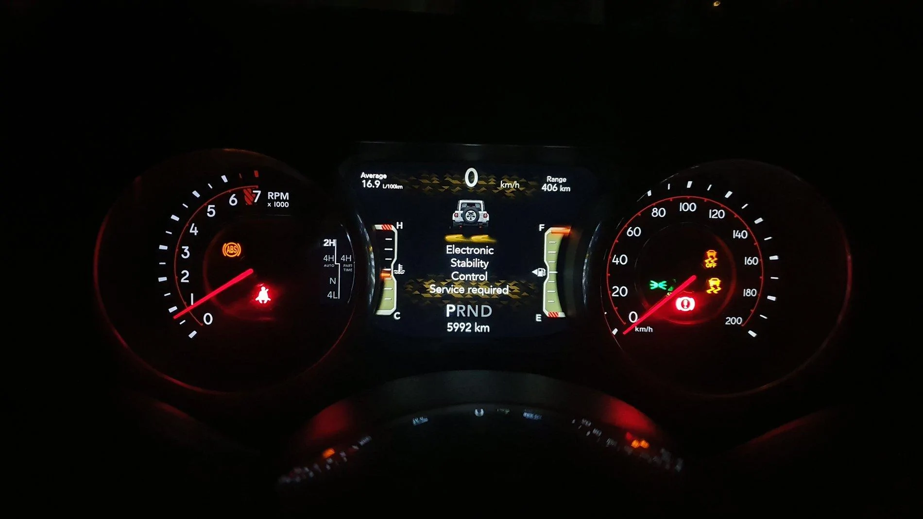 Jeep Wrangler JL Cant turn traction control back on? 20200214_212144