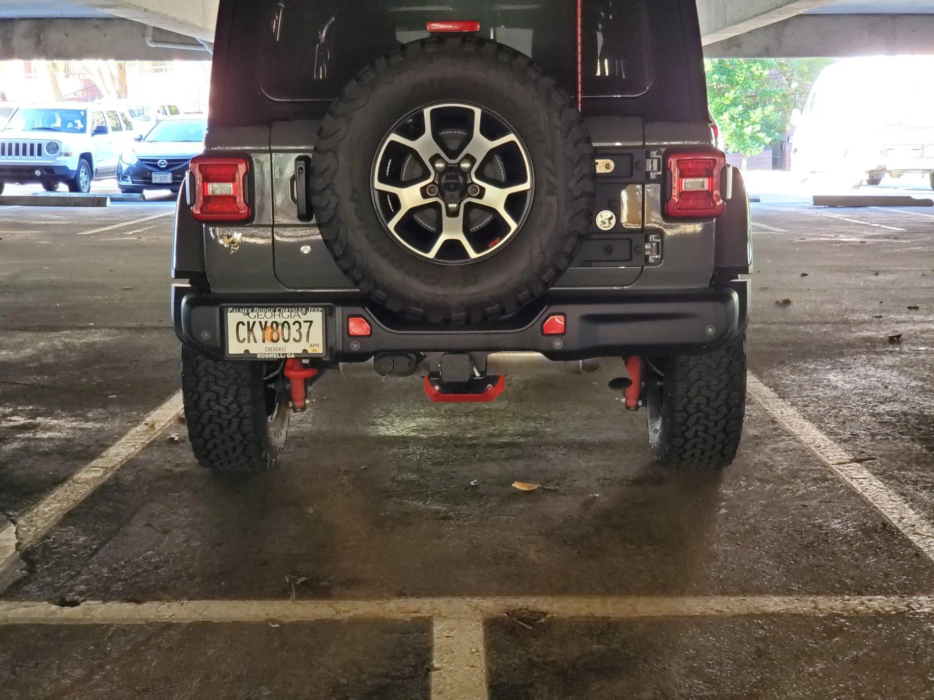 Jeep Wrangler JL Differential Covers and skid plates 20200214_094151