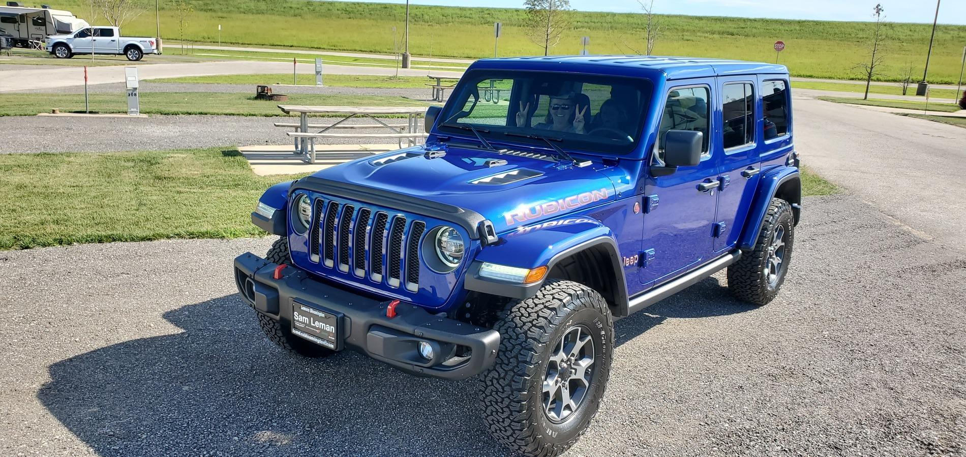 Jeep Wrangler JL 2Cav's Ocean Blue JLU Build gOFtFtF