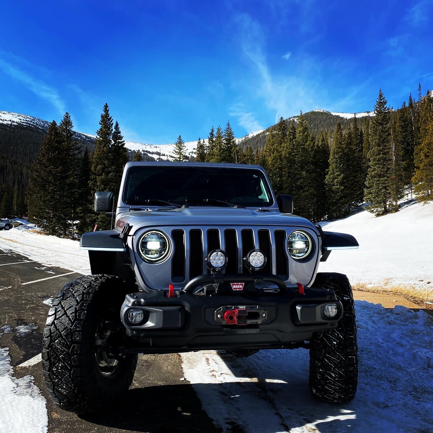 Jeep Wrangler JL Factory or Warn Low Grill Guard 1D37F566-FA4E-4569-89B7-A25785480A48