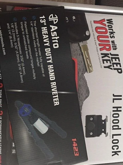 Jeep Wrangler JL Bolt Hood Locks for the JL IMG_2327