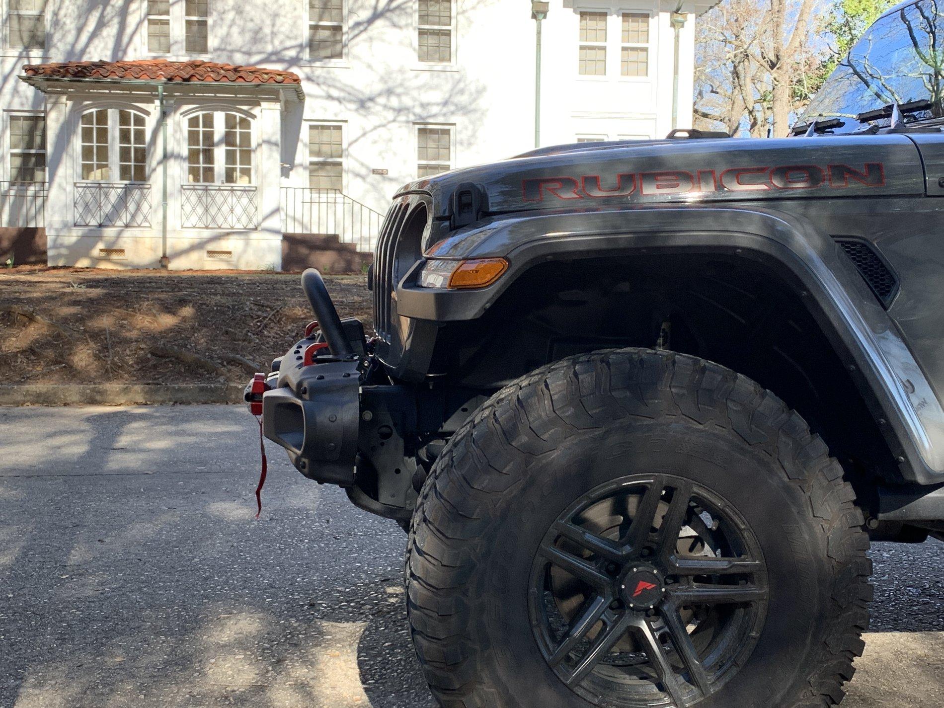 Jeep Wrangler JL Factory or Warn Low Grill Guard image