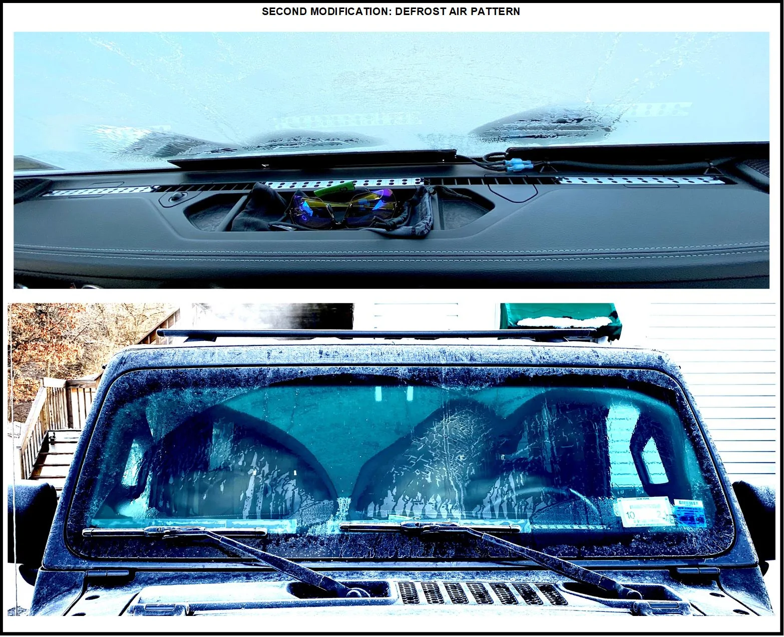 Jeep Wrangler JL Question regarding the Windsheld defrost 3