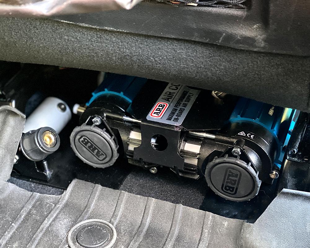Jeep Wrangler JL Landshark II ARB compressor
