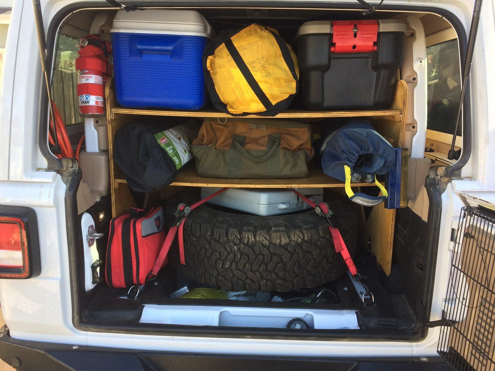 Jeep Wrangler JL Comfortable camping JL cargo