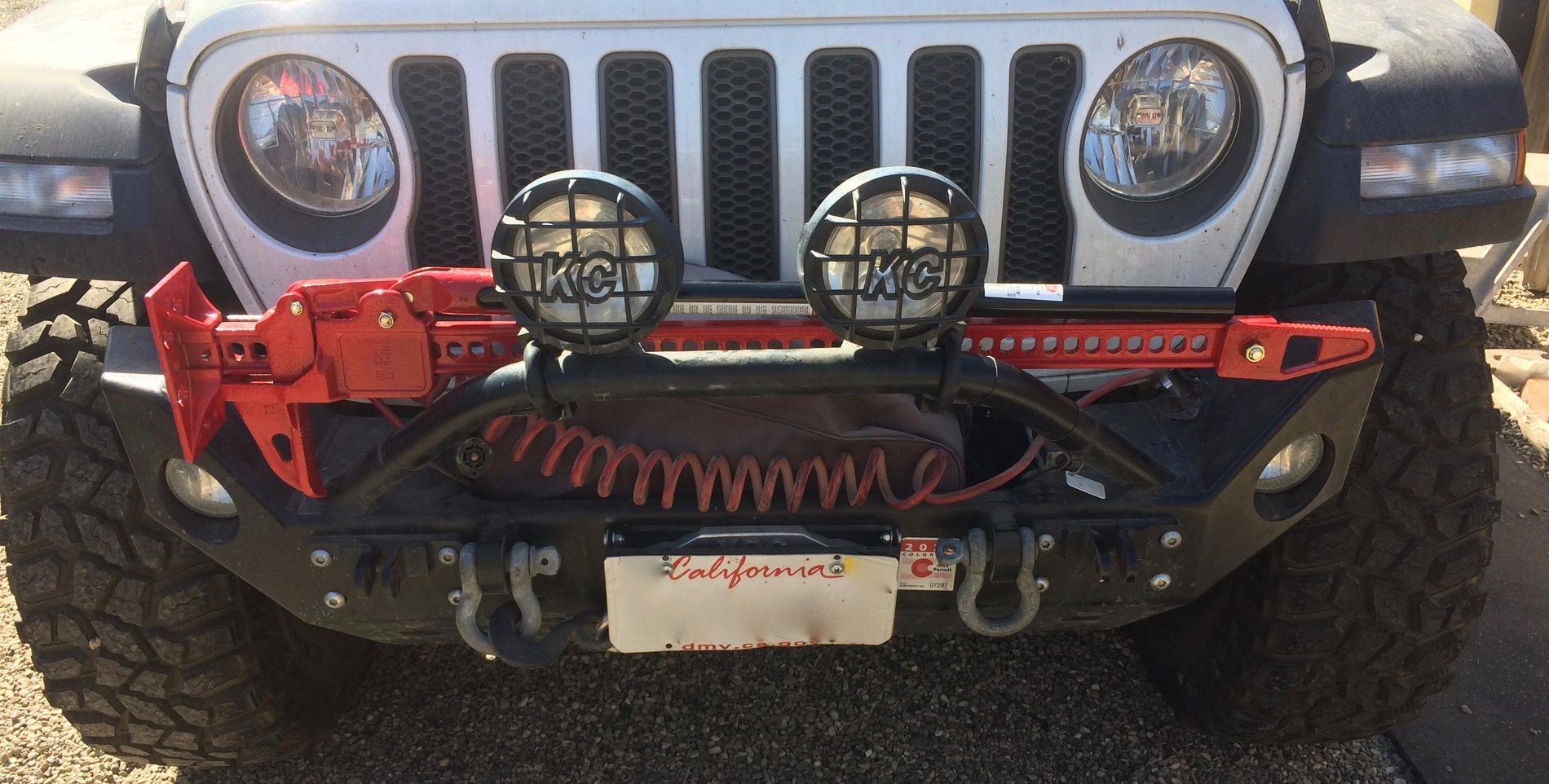 Jeep Wrangler JL Deer Protection Hi-Lift jack