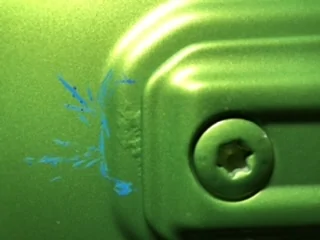 Jeep Wrangler JL Bubbles in Paint at Door Hinges 72A9687A-5BC3-4294-8DEA-392B3690F0F1