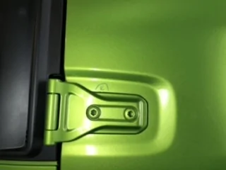 Jeep Wrangler JL Bubbles in Paint at Door Hinges 4C5D1958-AA63-45F7-BABE-BE124082CB87