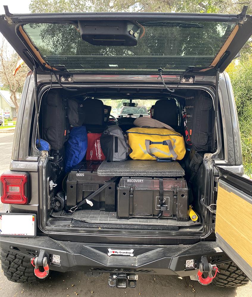 Jeep Wrangler JL Landshark II Rear cargo