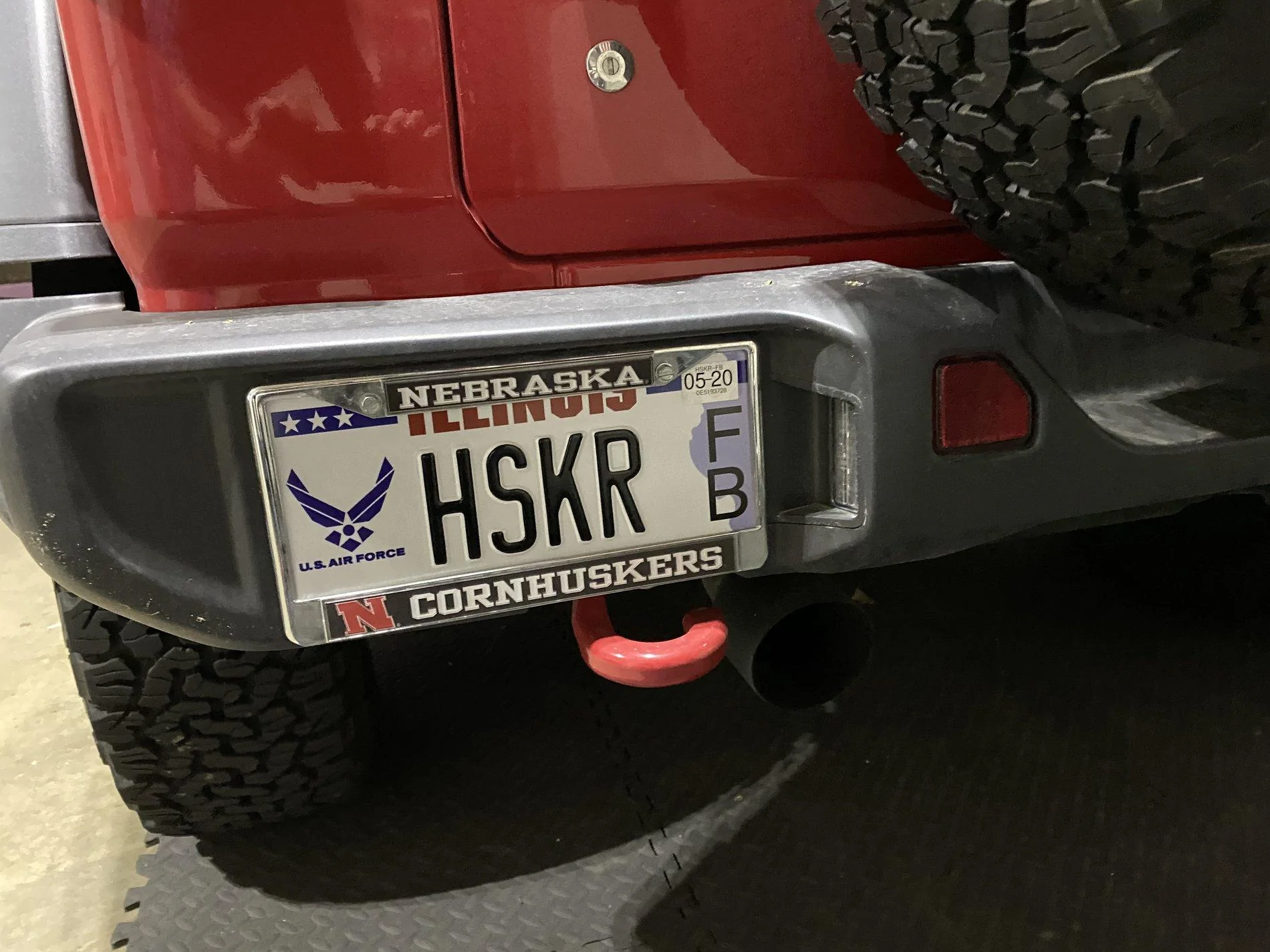 Jeep Wrangler JL Lets see those personalized plates!!! 18A543B7-DB56-47E0-A13D-3DE605C41A0F