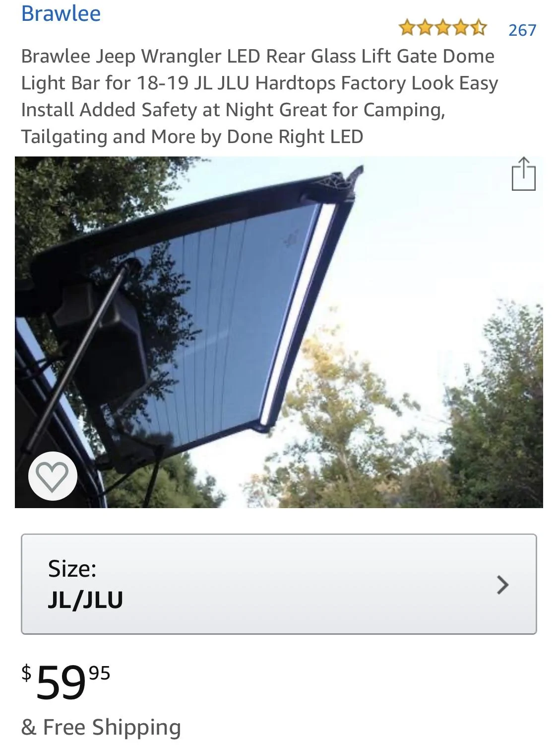 Jeep Wrangler JL Any successful amazon orders? 2048A1C6-C01E-4A95-93B4-0F9909C1C2AE
