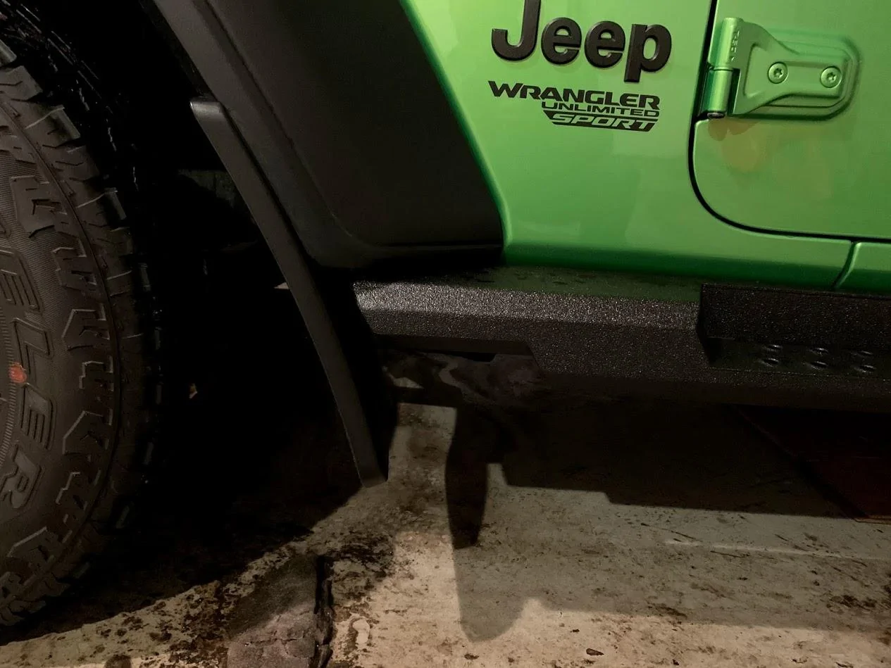 Jeep Wrangler JL ROAM Side Steps Install IMG_4417