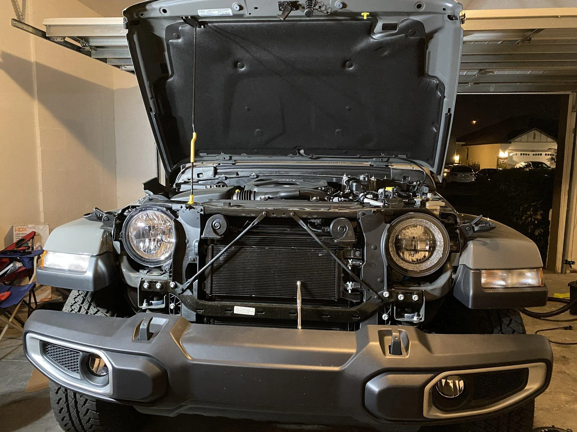 Jeep Wrangler JL Dot Approved Black 9 Inch LED Headlights IMG_1412 copy