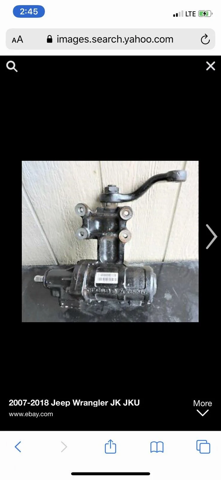 Jeep Wrangler JL Jk steering box on Jl? C4457E2D-C91B-4C76-986C-09375139665A