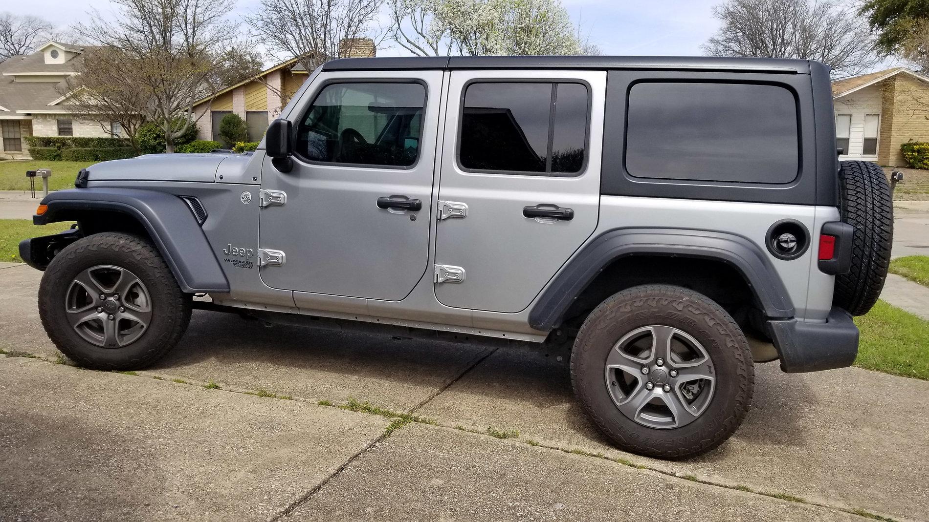Jeep Wrangler JL Window Tint Photo Compilation Master Thread No Running Boards & New Tint 4