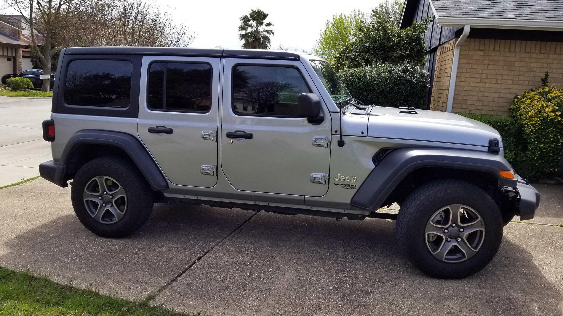 Jeep Wrangler JL Window Tint Photo Compilation Master Thread No Running Boards & New Tint