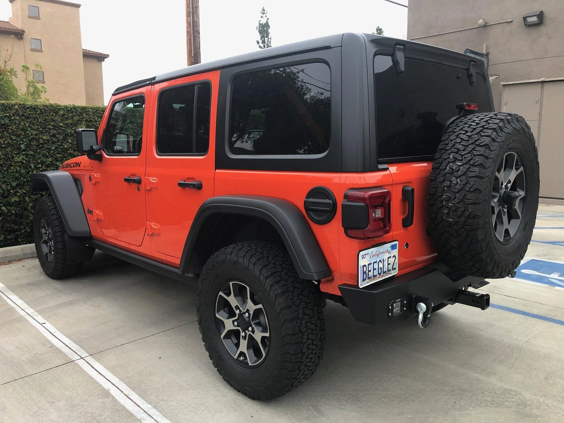 Jeep Wrangler JL New Rear Bumper IMG_1736