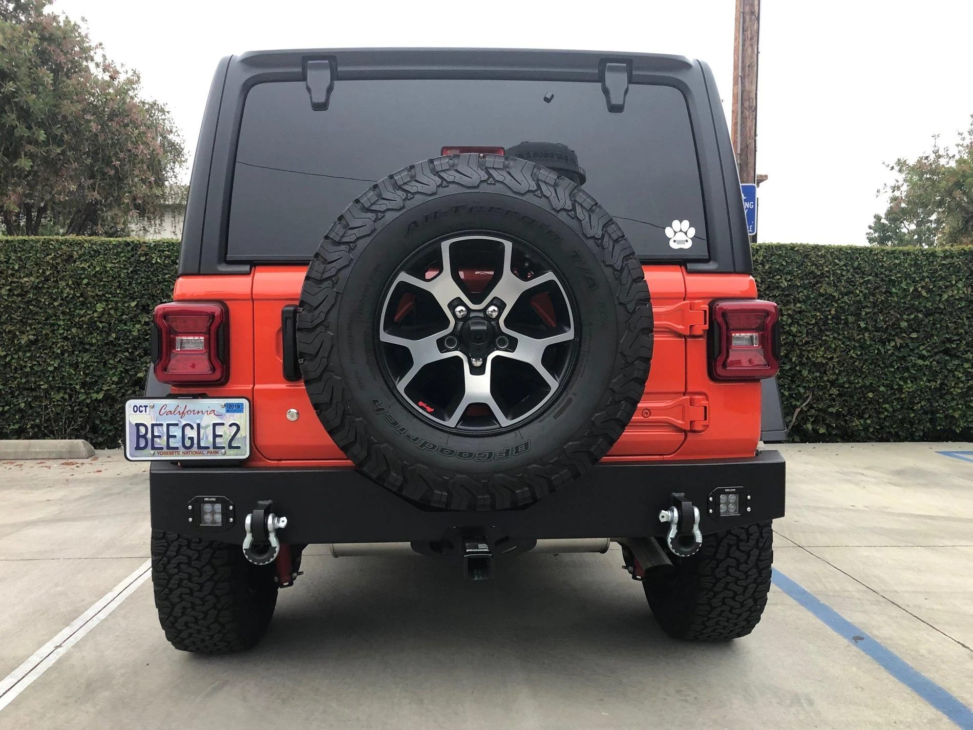 Jeep Wrangler JL New Rear Bumper IMG_1734