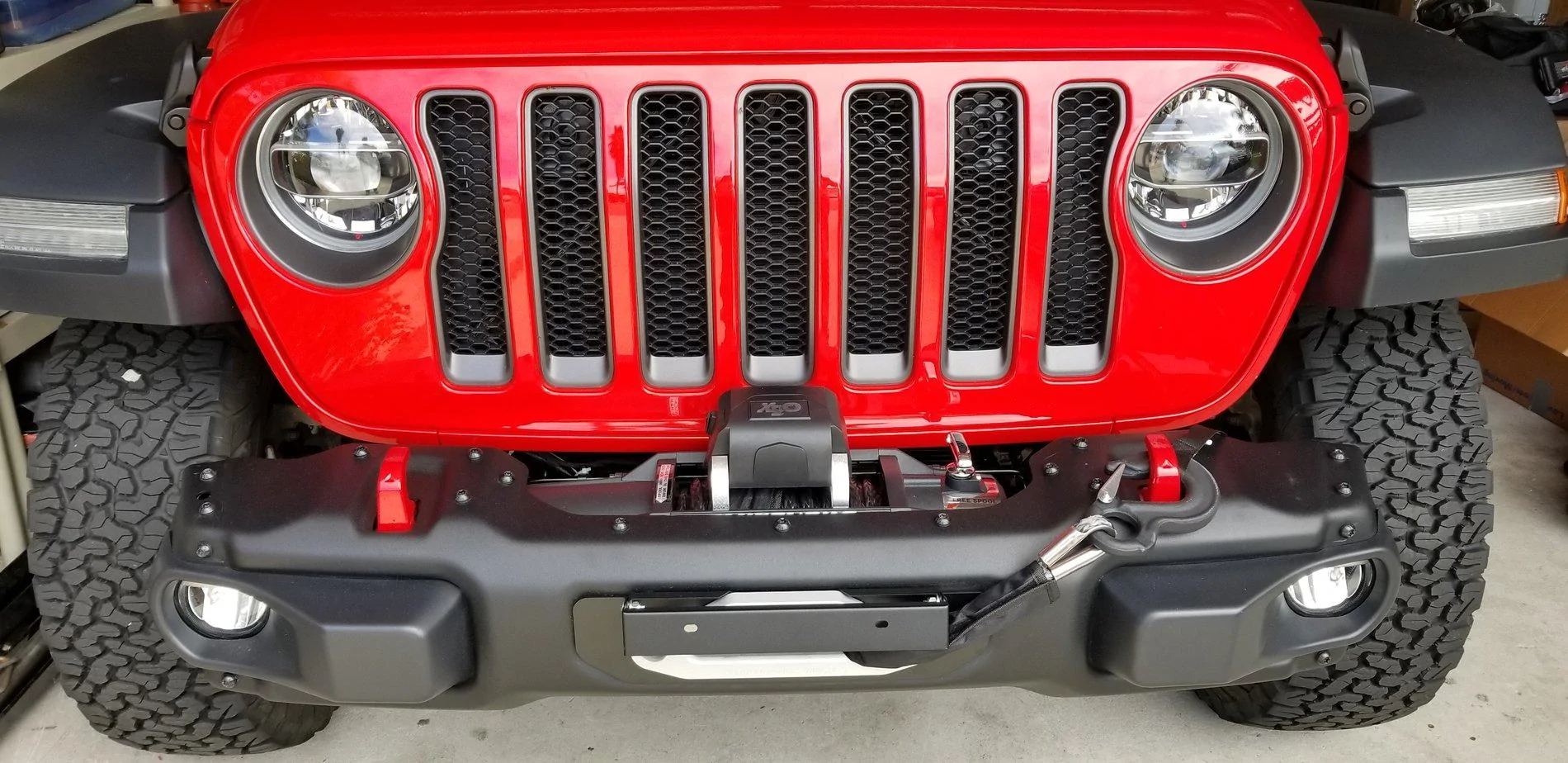 Jeep Wrangler JL Smittybilt X2O Install 20180407_140644