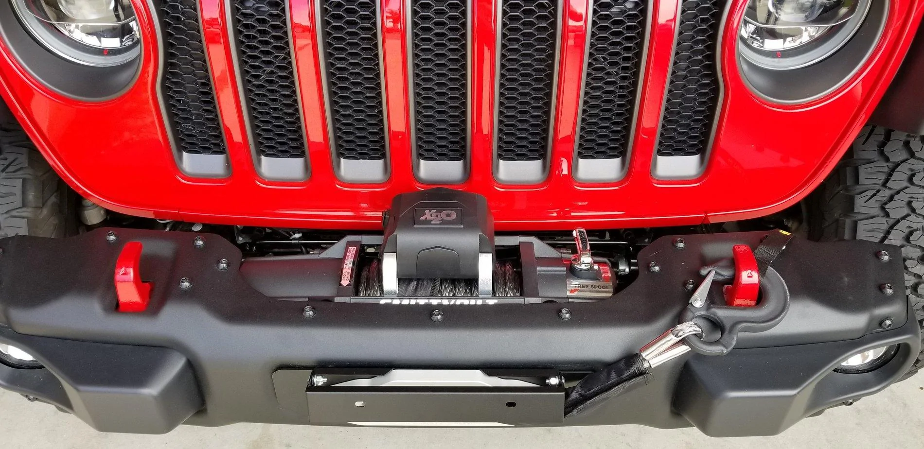 Jeep Wrangler JL Smittybilt X2O Install 20180407_140637