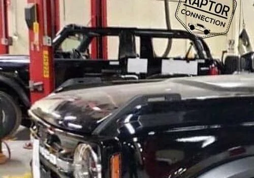 Jeep Wrangler JL First 2021 Bronco prototype spy photos 2021 Ford Bronco Topless 2 Door