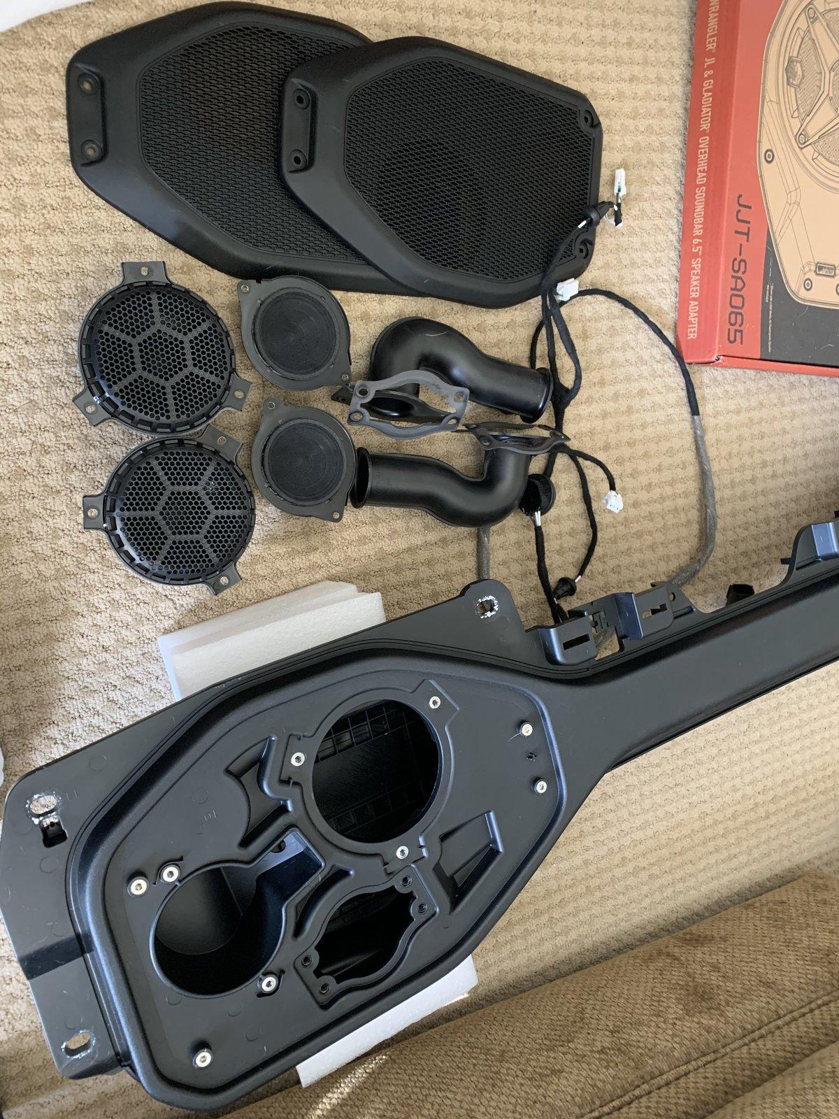 Jeep Wrangler JL 6.5" soundbar adapters 4FE37790-600E-417A-824B-CA5B455DC9BA