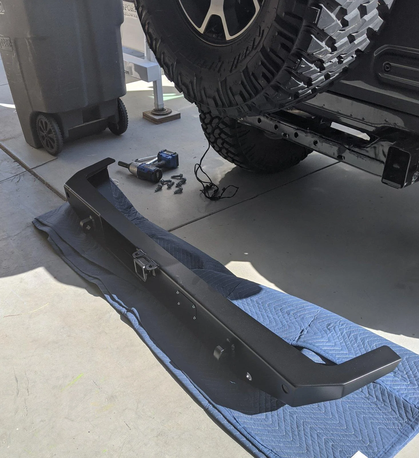 Jeep Wrangler JL New Rear Bumper IMG_20200312_113414