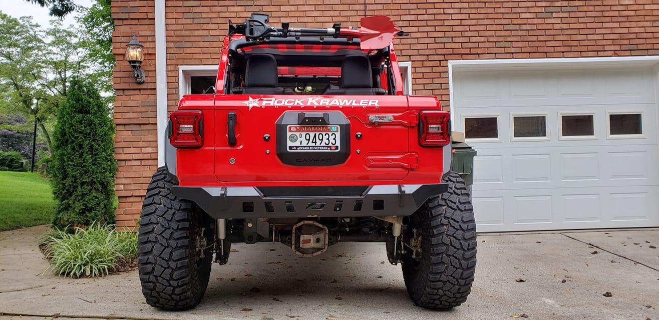 Jeep Wrangler JL CavFab JL Gate Plate (Spare Delete) IMG_0106