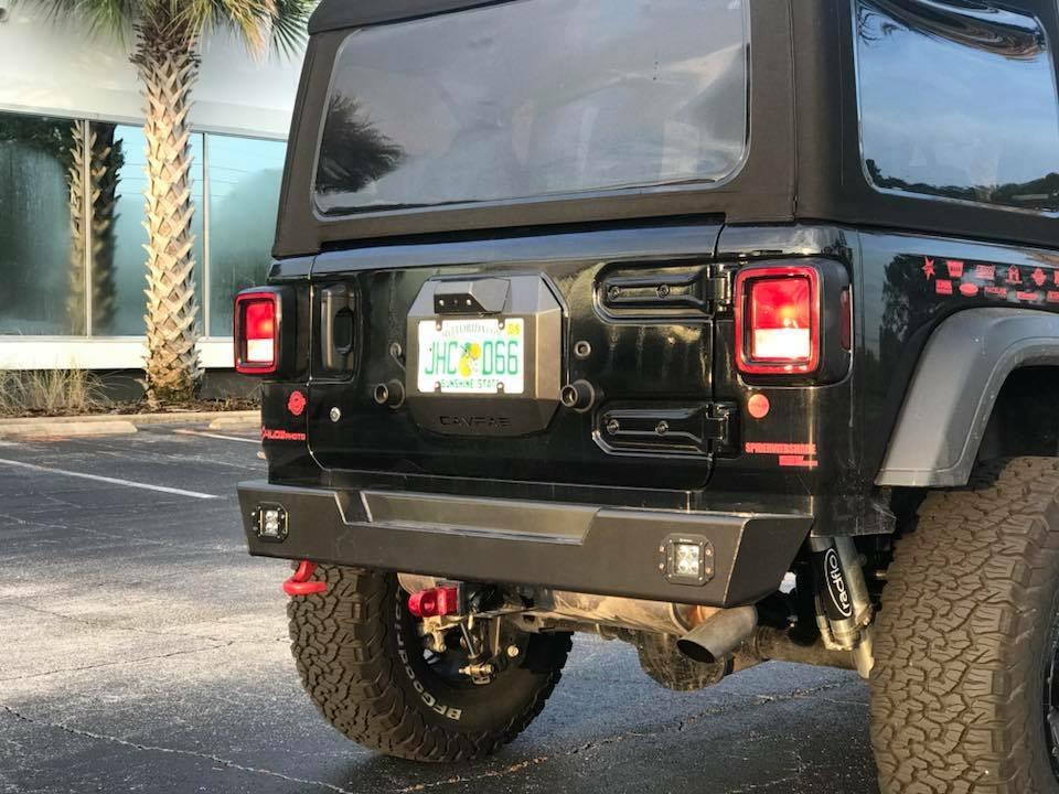 Jeep Wrangler JL CavFab JL Gate Plate (Spare Delete) IMG_0173