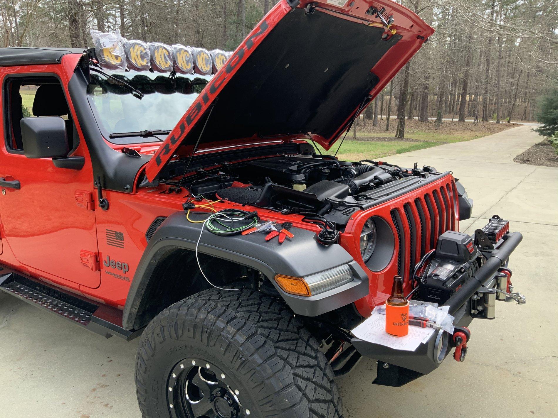 Jeep Wrangler JL Bantam SPOD install JEEP JLR 2284AB0E-B44F-47F8-980D-61706EB91E8E
